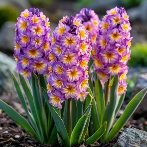 Гиацинт Пинк Перпл купить по цене от 2099р. в интернет-магазине «Посадика» с доставкой почтой в в Медногорске и по всей России – [изображение №1].